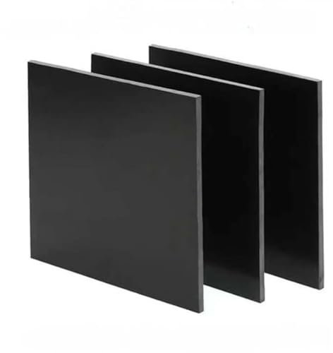 Panneau époxy, plaque en fibre de verre, 1 pièce de 0,2 à 4 mm d'épaisseur en fibre de verre noire, plaque de gabarit en fibre de verre époxy G10 FR4 3D for antistatique(4mm 300MM x 300MM)