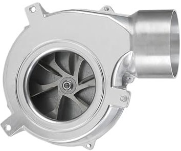 TIEOAXFT Ventilateur centrifuge Industriel 220, 60mm/2.36 Pouces, 30w, Anti-Corrosion, en Acier Inoxydable, à Faible Bruit, Ventilateur de tirage induit