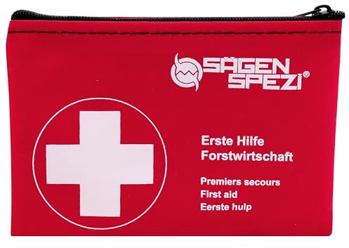 Sägenspezi Set di primo soccorso per la silvicoltura – Forst kit di emergenza per i lavoratori forestali