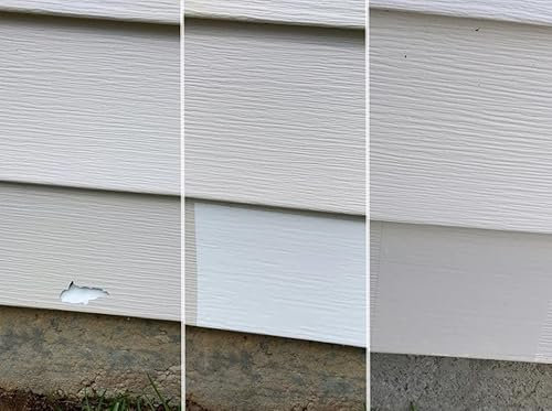 Mendyl Vinyl Siding Repair, Cover Any Cracks, Holes, or Blemishes on Vinyl Siding - 2 Pack