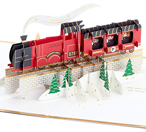 Hallmark Signature Paper Wonder Harry Potter Pop-Up-Karte (Hogwarts Express)