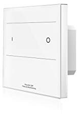 meanLED T16-1 DMX512 + RF 2,4GHz Wandcontroller DMX Master 1-Kanal/Zone Touchcontrol weiss 230V AC Anschluss, passend für alle Standard Unterputzdosen Schalter/Dimmer