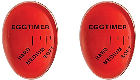 2 temporizadores de huevos de resina, temporizador para la decoloración de huevos, para cocina