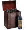 Wein Geschenk: 6er-Set RETRO in Antik-Style Holzkiste - Rotwein, Cabernet Sauvignon, trocken (6 x 0,75 l)