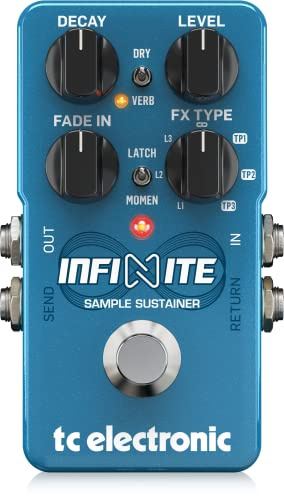TC Electronic Sample Sustainer Effect Pedal INFINITE SAMPLE SUSTAINER