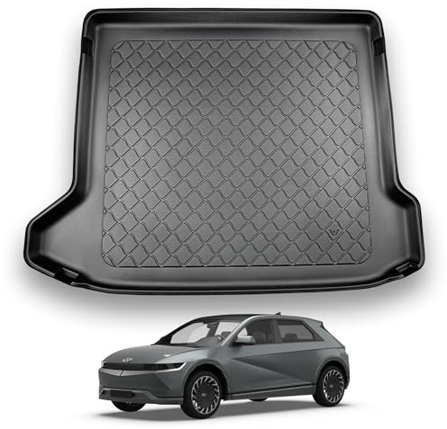 NOMAD Boot Liner Mat for Hyundai Ioniq 5 2021+ | Premium Anti-Slip TPE Car Boot Protector Tray, Waterproof Raised Edge Trunk Mat, Easy Clean Cargo Floor Liner