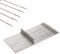 50 STÜCKE Stahl Strickmaschinennadel, Stricknadeln für Brother Strickmaschine KH820 KH830 KH860 KH881 KH868 KH940 KH970