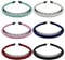 Betinyar 6 Stück Zahnkamm Stirnband, Mode Haarband, rutschfeste Haarreifen, weicher Satin Haarreifen, Haarschmuck