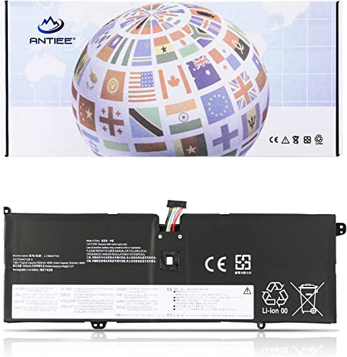 ANTIEE L18M4PH0 L18C4PH0 Batterie Compatible Pour ordinateur Portable Lenovo Yoga C940-14IIL 81Q9 2 en 1-14 série 5B10T11585 5B10T11586 5B10W67374 SB10W67323 5B10W67180 7.68V 60Wh 7820mAh