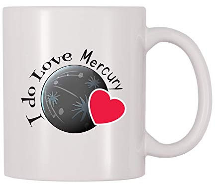 494 Teetasse Aus Keramik Ich Liebe Merkur Kaffeetasse Retrohochwertige Keramik-Tasse Geschenkidee Kaffeebecher Für Kollegen, Büro, Frauen, 330ml