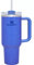 Stanley Quencher H2.0 FlowState vakuumisolierter Edelstahlbecher mit Deckel und Strohhalm, für Wasser, Eistee oder Kaffee, Smoothie und mehr, 1,2 l, Deep Iris Speckle