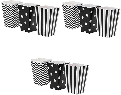 jojofuny Anzug Für Kinder 144 Stk Schokoriegel Tasche Party-süßigkeiten-kartons Popcorn-karton Partytasche Buffet Süssigkeit Kinder-Kits