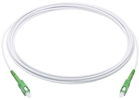 Iacob Fibre Optic Patchcord Cable SC/APC - SC/APC SM G657A SX Armoured LSZH 3.0mm (1m)