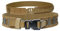 ULIONTAC 2-Lagiger Taktischer Gürtel Molle-System für Herren 5cm 500D Nylon Schnellverschluss Leichte Legierungsschnalle Mehrzweckgürtel Jagd Wandern (Coyote Braun,M)