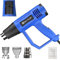 Electric Heat Gun 2000W | Heat Gun for Paint Stripping | Heavy Duty Hot Air Gun with Dual Temperature Settings 300℃/600℃ | for Paint Stripping, Vinyl Application, Crafts, Resin | Includes 3 Nozzles