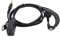 Ganchos para la Oreja de 3,5 Mm, Auricular con Cable Push To Talk en Forma de G con Interruptor en Línea, Clip de Solapa para Zello, Voxer, Radio de 2 Vías, Teléfono Inteligente,