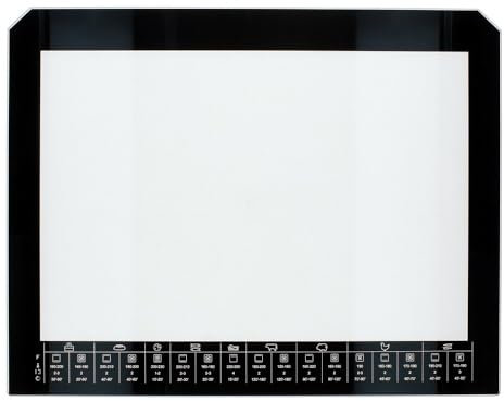 easyPART Kompatibel/Ersatz für Amica 9078687 Innenscheibe für Türe in Backofen