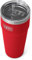 YETI Rambler Straw Cup, Vacuum Insulated Stainless Steel Cup with Straw Lid, Rescue Red, 26 oz (769 ml)