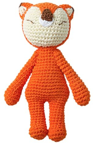 Gehäkelte Babyrassel baby Häkeln Holz Greifling Baby handrassel Baby Shaker Rassel Spielzeug Baby Beruhigendes Spielzeug Baby Beißring Holz gehäkelte Baby Rassel Beruhigendes Spielzeug