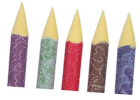 SEWOART 10pcs Art Drawing Stumps Paper Eraser Pens Blender Brush for Sketching Pencil for Artists Random Color