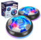 Hover Soccer Football for Boys Girls Toys, 2 Pack LED Soccer Ball Toy Playing Football Indoor Outdoor Game, Birthday Gifts for Boys Kids Age 6 7 8 9 10 11 Year Old, Toys Game for Gilr Boy Kids 6-8