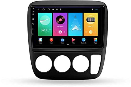 Generico ZCHBSM Android 13 Autoradio Doppio DIN Autoradio Tablet per H-Onda CRV CR-V 1995-2001 Navigazione GPS 9'' Lettore multimediale Ricevitore Video Bluetooth con 4G/5G WiFi SWC DSP USB Carplay
