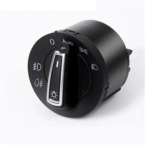Lichtschalter Scheinwerfer Kompatibel Mit VW Für Polo Für Caddy 2003 2004 2005 2006 2007 2008 2009 2010 2011 2012 2013 2014 2015 Auto-Scheinwerferschalter 3BD941531A 3C8941431A(Size 10pin)