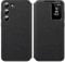 for Samsung Galaxy S23 Smart View Case, Wallet Case with Clear S View, Flip Folio Leather Protective Cover for Samsung S23 Case, Premium View Cover with Clear Time Window Case S23 5G
