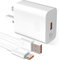 66W USB Plug SuperCharge Power Adapter for Honor 90 Magic V3,Wall Charger USB Fast Charger Plug w/6A Supercharge Charging Cable 1m,UK Wall Charger for Honor X6b X7b Magic6 Lite 200 Lite Pad X9 X8a 9 8