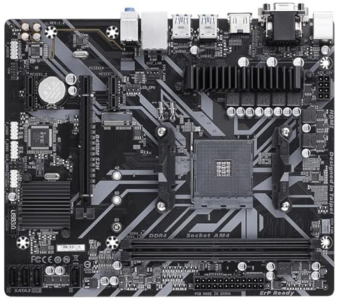 Placa Base Fit For GIGABYTE B450M S2H Placa Base B450 Ddr4 CPU AM4 Compatible Ryzen 9 5950X 5900X 7 5800X3D 5 5600X CPU HDMI Micro ATX