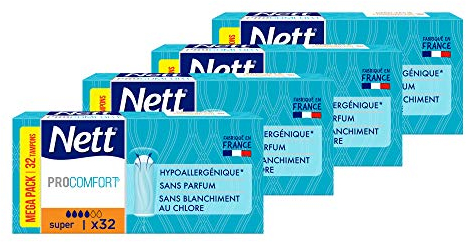 Nett ProComfort Stempel Digital Super Packs (4 x 32 Stücke)