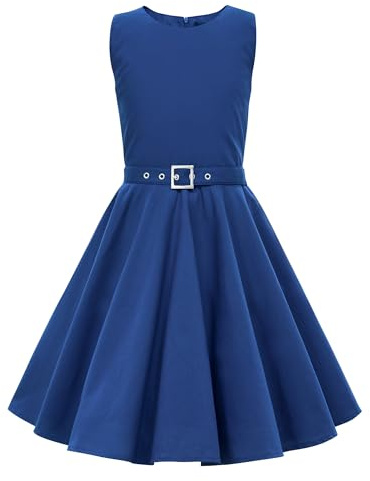 BlackButterfly Kinder 'Audrey' Vintage Kleid im 50er-Jahre-Stil