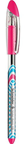 Schneider 5 Stück Kugelschreiber Slider Basic pte Extra Large Rosa