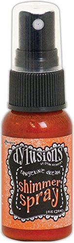 Ranger Dylusions Shimmer Tangerine Dream Spray, Synthetic Material, Orange, 9.6519999999999992 x 3.048 x 3.048 cm