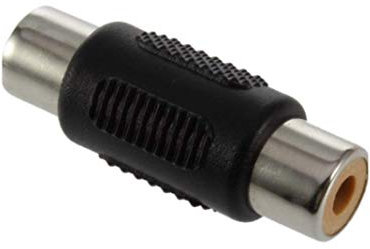 Tecnostore ADATTATORE F F FEMMINA PROLUNGA RCA AUDIO STEREO PHONO VIDEO COASSIALE cavo tv