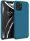 kwmobile Cover per Apple iPhone 11 Pro Custodia - Back Case per Smartphone in Silicone TPU - Protezione Gommata - petrolio matt