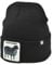 Goorin Bros. Beanie-Mütze mit Revers, Animal Farm Hats, Herbst/Winter, Schwarz One size