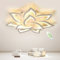 KAUCQI LED Deckenleuchte Wohnzimmer, 85CM 60W Dimmbar Deckenlampe Moderne Wohnzimmerlampe mit Fernbedienung 3000K-6000K Grande Decken Lampe für Hallway Küche