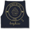 Schürze - Backschürze - Ich backe mit viel Liebe I Geschenk Hobbybäcker I Geschenk Backen - 85x69 - Navy Blau - personalisierte geschenke bäckerschürze damen konditor cupcake kochschürzen