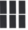 Schaumstofffilter Ersatzteil für Gorenje D9866E SP-13 SP13 für Panasonic Trockner Wärmepumpe Trockner (6 Stück)