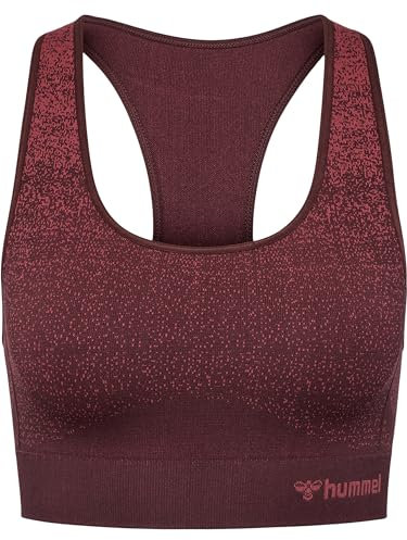 hummel Hmlmt Fade Seamless Sports Top Damen Yoga Sportoberteil Mit Beecool Technologie