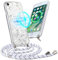 Pnakqil Funda Magnética con Cuerda para Apple iPhone 11 6,1” Compatible con MagSafe, Dibujos Aesthetic Carcasa con Círculo Magnético y Carga Inalámbrica Transparente TPU Cover para iPhone 11, 2