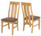 2er-Set Esszimmerstuhl HWC-M58, Küchenstuhl Lehnstuhl Stuhl, Stoff/Textil Massiv-Holz - helles Gestell, Taupe
