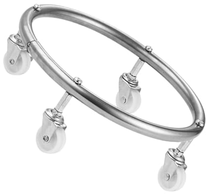 CIYODO Support De Bouteille De Propane avec roulettes pour Mobilité Support De Bouteille De Gaz pour Stockage Et Transport Facile Chariot pour Réservoir De Propane