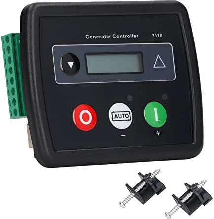 Original DSE3110 Generator-Controller-LCD-Display, Multifunktionaler Motormonitor, Einfach zu Bedienen, ABS-Material für den Universellen Einsatz in Schiffen, Energie,