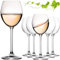 IMPERIAL Weißweingläser 250ml 'Venedig' Set 6-Teilig Riesling Glas aus Crystalline Glas Weingläser Spülmaschinenfest