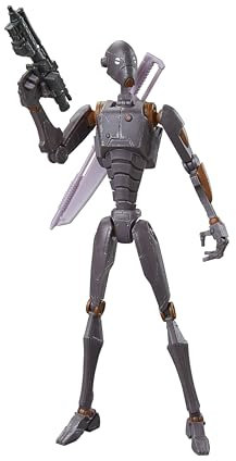 Star Wars The Black Series Commando Droid, The Clone Wars Premium Collectible 6 Inch Action Figure