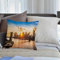 EMCLKS Designs Kissenbezug Männer/Frauen/Jungen/Mädchen Wohnzimmer Schlafzimmer Sofa Stuhl Kissenbezüge,Brooklyn Bridge und die Skyline von Lower Manhattan bei Sonnenuntergang von der Manhatt,40x40cm