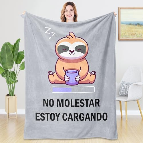 Rebundex Mantas de Unisex Regalos Originales para Mujer Manta Sofa Ideas Regalo Mujer Dia de la Madre Navidad Cumpleanos San Valentín