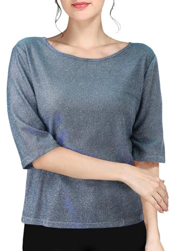 sotto Giacca Donna Elegante Strass Neri Maglia Donna con Paillettes Maglia Senza Maniche Donna Top Rosa Donna Maglia Sottogiacca Donna Top Schiena Scoperta Donna Crop Top Donna Palestra Top Crop